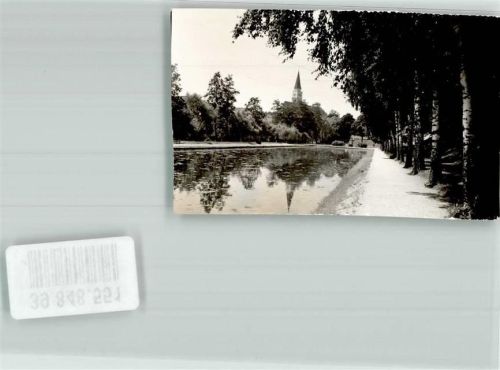 Ehingen Park Ort handschriftlich Foto Original aus Archiv eines Ansichtskartenverlags