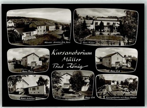 Bad König Kursanatorium Haus Erk Haus Reis Minigolf