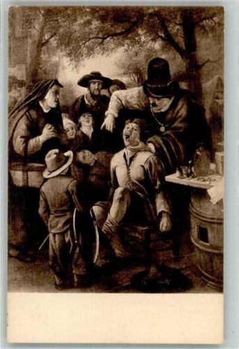 1930 Dentist von Jan Steen Zahn ziehen