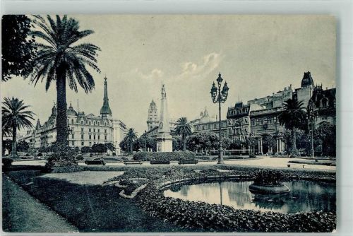 Buenos Aires Denkmal Parte Central Plaza de mayo