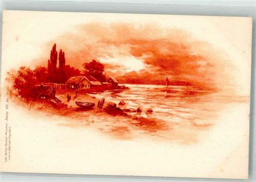 1899 Monotint Lith.-Artist Anstalt München Serie 49