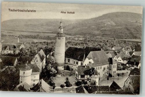 Tauberbischofsheim 1929 Schloss