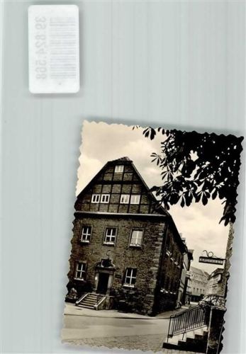 Menden Apotheke Musuem Patriezierhaus Ort handschriftlich Foto Original aus Archiv eines Ansichtskartenverlags