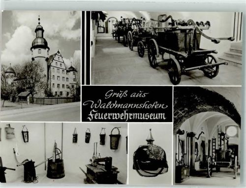 Waldmannshofen 1982 Museum alte Löschfahrzeuge
