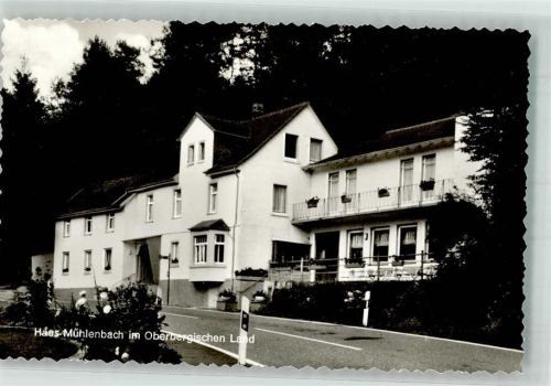 Waldbröl Haus Mühlenbach Ort lt. Recherche Original aus Archiv eines Ansichtskartenverlags