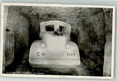 Jungfraujoch Eishöhle Auto Garage Eispalast Verlag Gabarell Nr.28455