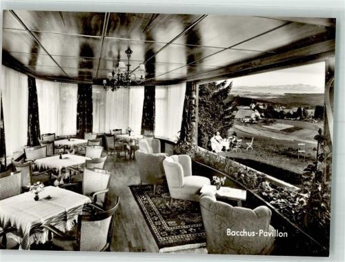 Saig Cafe Pension Alpenblick Bacchus-Pavillon mit Alpenpanorama