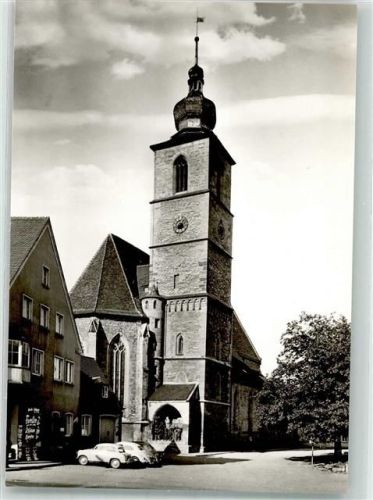 Crailsheim Johannis- Kirche Auto