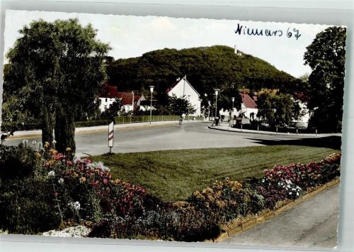 Niedermarsberg Anlagen an der Diemelbrücke Blumen Luftkurort