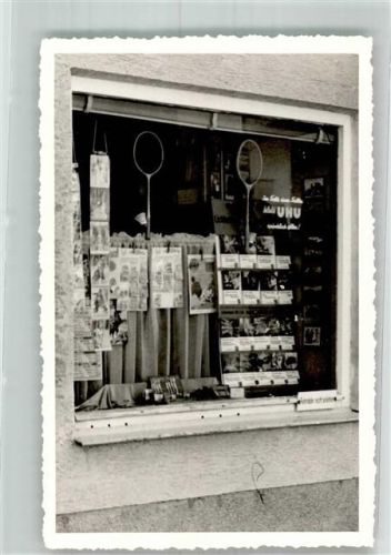 Tennis Schläger im Schaufenster