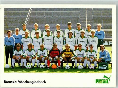 Borussia Mönchengladbach Werbung Puma