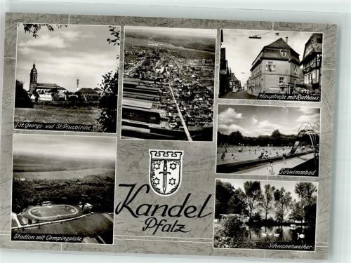 Kandel St. Piuskirche Stadion Schwimmbad