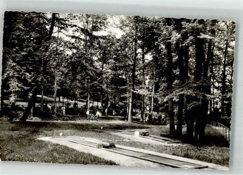 Bad Salzschlirf 1963 Minigolf