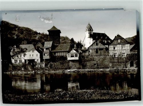 Dausenau Ort handschriftlich Foto Original aus Archiv eines Ansichtskartenverlags