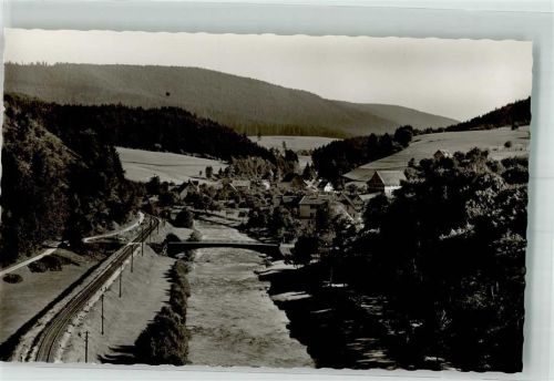 Huzenbach mit Murgbrücke