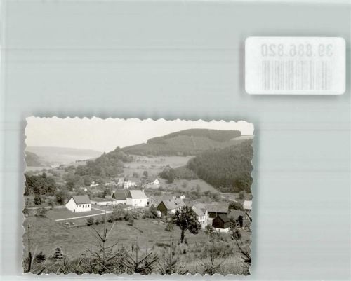 Diedenshausen Ort handschriftlich Foto Original aus Archiv eines Ansichtskartenverlags