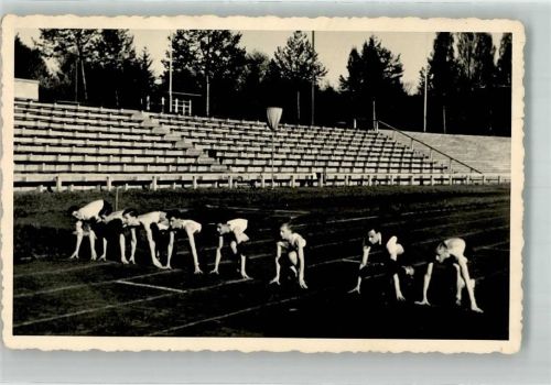 1950 - 1960 Sportplatz Training Laufen