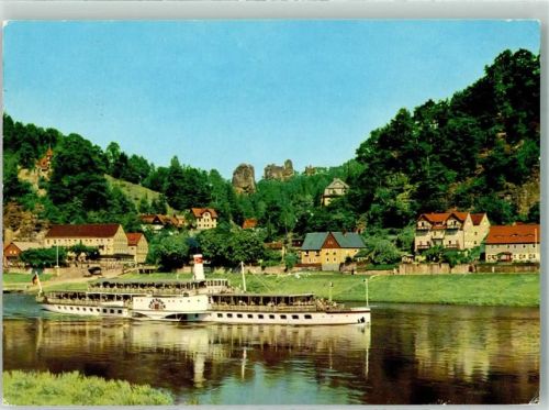 Rathen Kurort Raddampfer Dresden