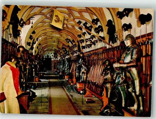 Sigmaringen Schloss des Fürsten von Hohenzollern Waffenhalle