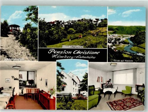 Hömberg Pension Christiane mit Aussichtspavillon und Nassau
