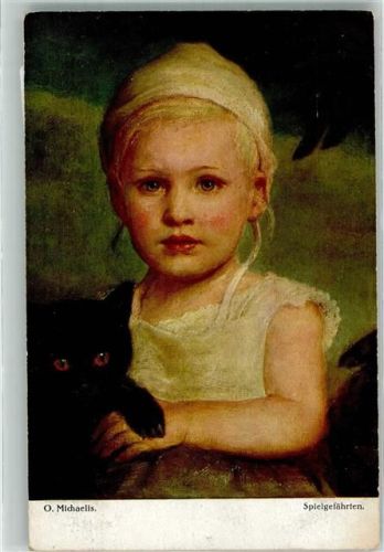 1917 sign. Michaelis O. Spielgefährten Katze PFB Nr. 4341