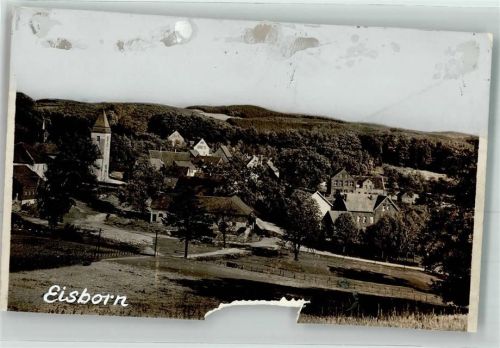 Eisborn Foto keine AK Ort handschriftlich