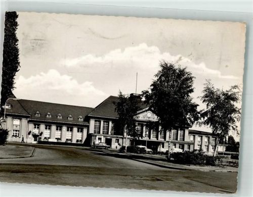 Viersen 1961 Bahnhof Auto
