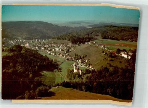 Breitenbrunn Fliegeraufnahme Ort handschriftlich Foto Original aus Archiv eines Ansichtskartenverlags