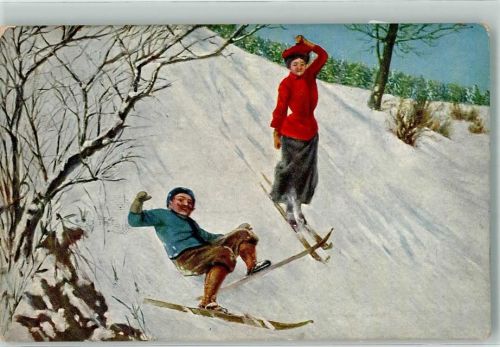 1910 Skifahren F.E.D. No. 330