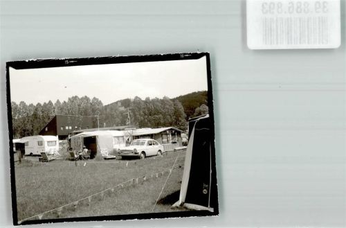 Kipfenberg Auto Campingplatz Ort handschriftlich Foto Original aus Archiv eines Ansichtskartenverlags