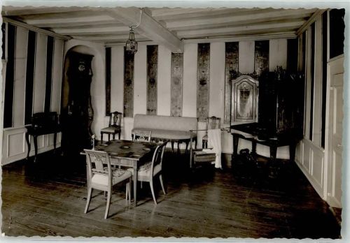 Bad Berleburg Schloss Ort handschrfitlich Foto Original aus Archiv eines Ansichtskartenverlags