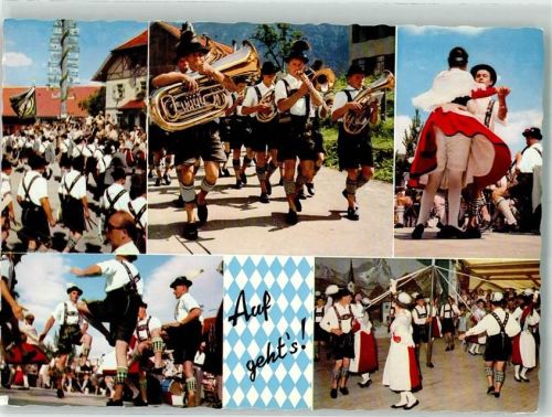 Oberbayerische Trachtenkapelle Schuhplattler Bandltanz