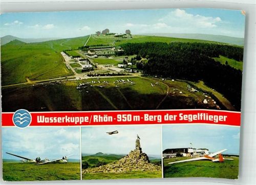 Gersfeld Denkmal Wasserkuppe Scan verzogen
