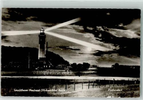 W2071 Todendorf , Kr Stormarn Leuchtfeuer Neuland Hohwachter Bucht Leuchtturm 1962 Foto AK