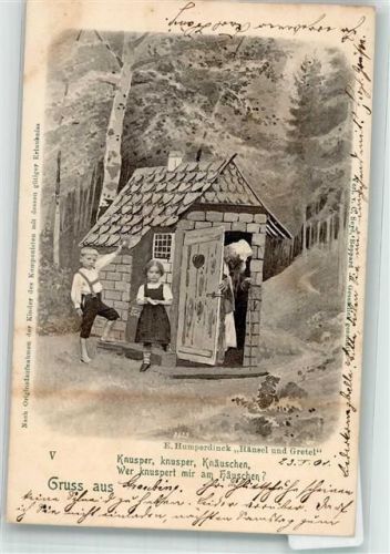 1901 sign. Humperdinck E.
