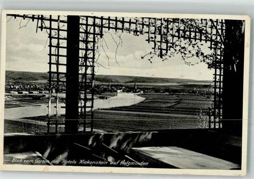 Holzminden 1940 Feldpost WK II Hotel Kiekenstein
