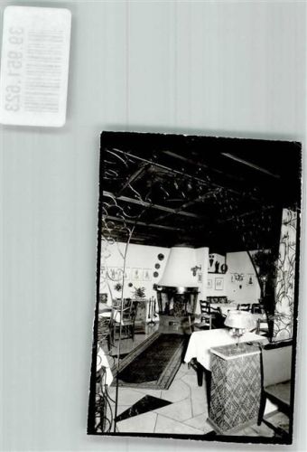 Rastatt Hotel Katzenberger Adler Kaminecke Foto Original aus Archiv eines Ansichtskartenverlags Ort handschriftlich