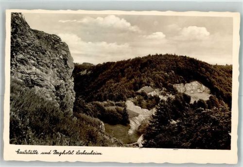 Balingen 1941 Hotel Gasthaus Lochenheim