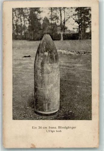 Ein französischer 34 cm Blindgänger Verlag Dr. Trenkler & Co.