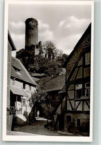 Eppstein Burg Ruine Malerischer Winkel