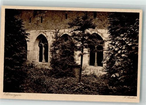 Ellwangen Kreuzgang der Basilika St. Vitus Fotograf Franz Bucher