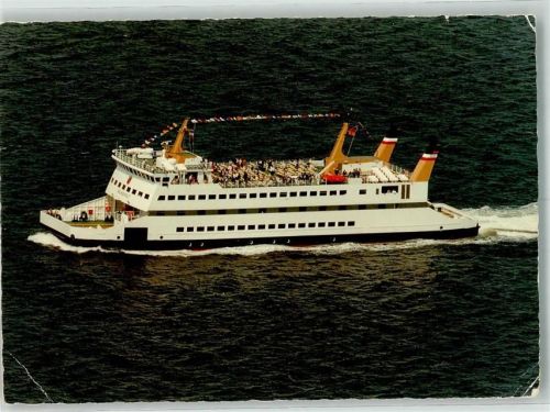 Föhr Fähre MS Rungholt Fliegeraufnahme
