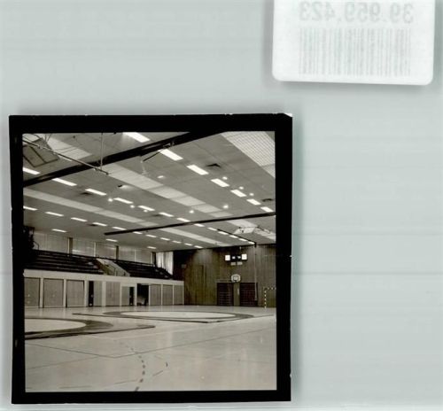Penzberg Sporthalle Ort handschriftlich Foto Original aus Archiv eines Ansichtskartenverlags