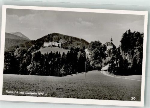 Maria Eck mit Kloster und Kirche Maria Eck mit Hochfelln