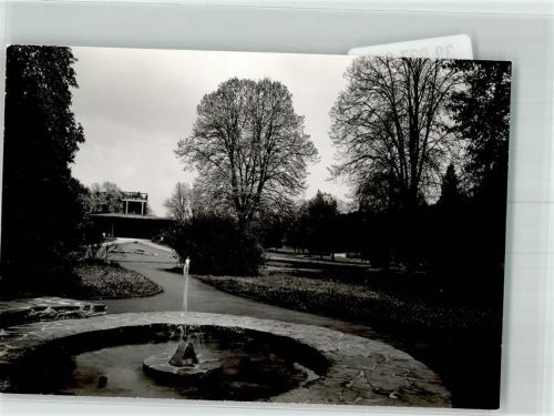 Bad Salzhausen Saline Ort handschriftlich Foto Original aus Archiv eines Ansichtskartenverlags