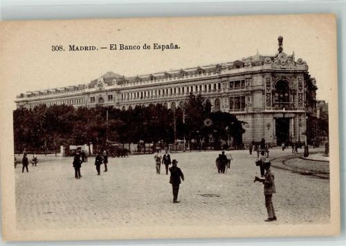 Madrid El Banco de Espana
