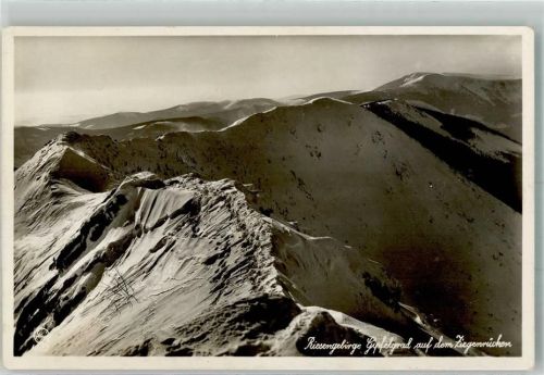 Schneekoppe Winter Riesengebirge Ziegenrücken
