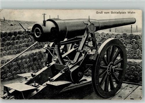 Wahn 1914 - 1918 WK I Kanone