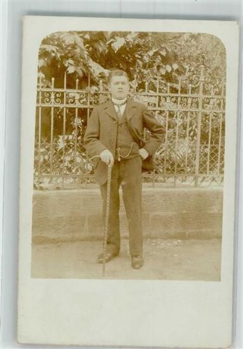 Emmendingen 1906 Ort handschriftlich Mann