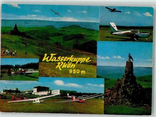Wasserkuppe 1992 Denkmal Segelflieger